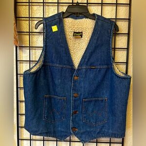 WRANGLER VINTAGE DENIM VEST